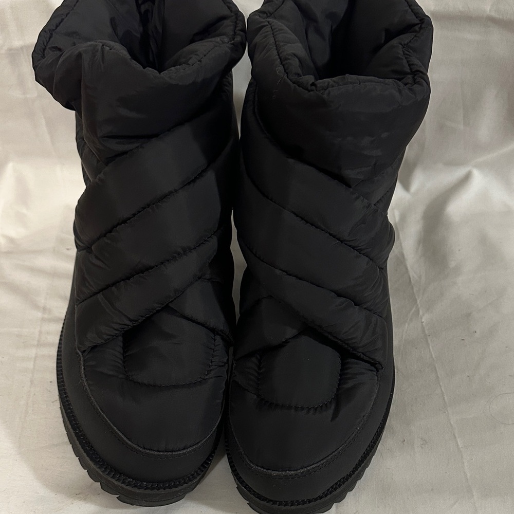UGG Black Quilted Ankle Boots